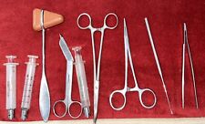 10 dispositivos médicos vintage kit cirúrgico conjunto de ferramentas Sharp & Smith Wester Bros comprar usado  Enviando para Brazil