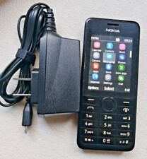 Excelente estado Nokia Asha 301 negro (desbloqueado) teléfono móvil + 12 meses de guerra segunda mano  Embacar hacia Argentina