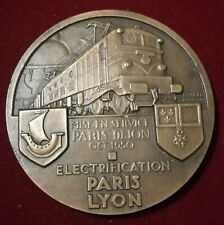 Medaille bronze électrificati d'occasion  Le Havre