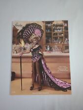Paradise Crochet Pattern Book 1899 Wild West Showgirl Fashion Doll 11.5" vol 87 for sale  Shipping to South Africa