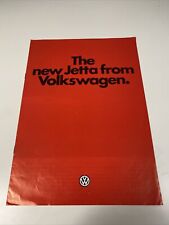 Volkswagen jetta brochure for sale  NEWCASTLE UPON TYNE