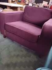 Armchair footstool wide for sale  LEICESTER