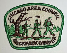 Mochila cámper Patch Boy Scout TK3 del Consejo del Área de Chicago segunda mano  Embacar hacia Argentina