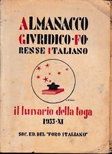 Almanacco giuridico forense usato  Italia