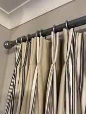 Curtains lined interlined for sale  HERTFORD