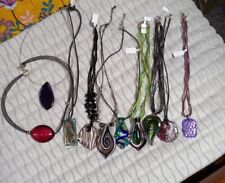 Selection glass necklaces for sale  MAUCHLINE