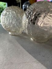 Clear crackle glass for sale  Lodi