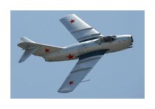 Used, MiG-15 (1) Russian fighter plane A4 reproduction poster. Choice of frame. for sale  PONTEFRACT