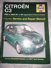 citroen c3 haynes manual for sale  MIDDLESBROUGH