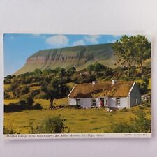 Postcard thatched cottage for sale  LLANDINAM