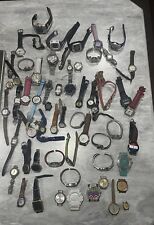 Lote de 60 relógios de quartzo não testados Guess Eternity Gossip Timex Q&Q Anne Klein Genebra comprar usado  Enviando para Brazil