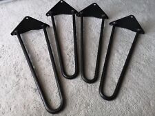 Used, Steel Hairpin Legs 14" (35cm) - 2 Rod, Set of 4 - RRP £50 for sale  Shipping to South Africa