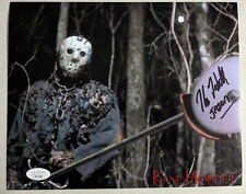 Usado, FOTO FIRMADA DE KANE HODDER 8x10 Jason Voorhees Viernes 13 JSA BAS QR F segunda mano  Embacar hacia Mexico