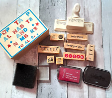 Wooden rubber stamp for sale  STOCKPORT