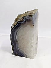 Agate bookend blue for sale  GRAVESEND