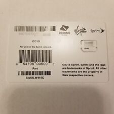 Sprint nano sim for sale  Coral Springs