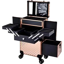 Used, Makeup Artist Rolling Train Case  for sale  Shipping to South Africa