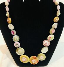 Beautiful button necklace. for sale  SWANSEA