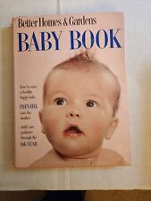 Usado, 1958 Better Homes & Gardens Baby Book livro de bebê vintage, capa dura com capa de poeira comprar usado  Enviando para Brazil
