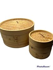 Tier bamboo steamer for sale  Somers Point