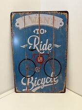 Metal tin sign for sale  WITNEY