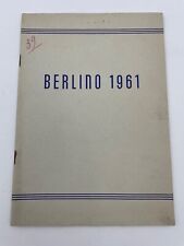 Berlino 1961 usato  Tivoli
