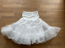 Petticoat unterrock weiß gebraucht kaufen  Karben