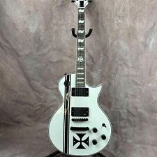 White electric guitar for sale  Shipping to United States