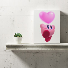 Kirby heart canvas for sale  Oswego