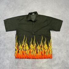 Y2k flame shirt for sale  SUNDERLAND