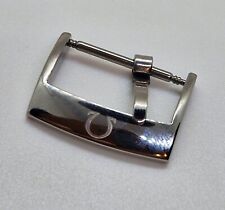 18 mm Misura Interna FIBBIA OROLOGIO BUCKLE OMEGA  18 MM ACCIAIO INOX  NUOVA comprar usado  Enviando para Brazil