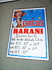 1986c plakat circus gebraucht kaufen  Deutschland