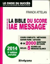 2495234 bible score d'occasion  France