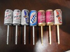 Used, Set of 7 Leinenliugels and Miller High Life Beer Can Fishing Bobber Float Stops for sale  Shipping to South Africa