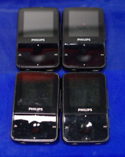 Lote de 4 reproductores de música y video Philips GoGear ViBE 4 GB MP3 tal como están, usado segunda mano  Embacar hacia Argentina