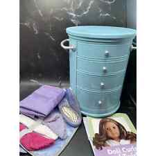 Used, American Girl Doll - Blue Salon Caddy/Cart Station Jewelry Caddy Plus Extras for sale  Shipping to South Africa