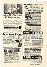 1965 Print Ad Belsaw Sharp-All Co Add $1200 a Year to Your Retirement Income for sale  Shipping to South Africa