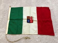 Bandeira náutica civil mercante italiana antiga, 16" X 24" comprar usado  Enviando para Brazil