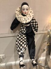 Puppe porzellan harlekin gebraucht kaufen  Düsseldorf