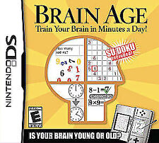 Brain Age: Train Your Brain In Minutes A Day - Juego completo probado para Nintendo segunda mano  Embacar hacia Argentina