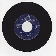Vinil Franck Pourcel 45 RPM 7 Julie La Rousse -mandolin Lady -voice Master 432, usado comprar usado  Enviando para Brazil