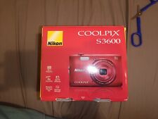 Nikon coolpix s3600 d'occasion  Albertville