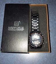 Relógio taquimeta Naviforce profissional à prova d'água (NF-9024M) comprar usado  Enviando para Brazil