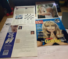 Goldie hawn clippings for sale  Yukon