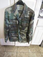 MILITARY BDU TOP JACKET SMALL REGULAR LT NAMED OBERLANDER 101ST AIRBORNE ASSAULT, used for sale  Shipping to South Africa