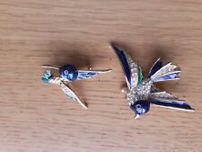Two brooches bird for sale  WELLS