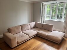 pink corner sofa for sale  ESHER