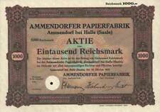 Ammendorfer papierfabrik 1929 gebraucht kaufen  Bayreuth
