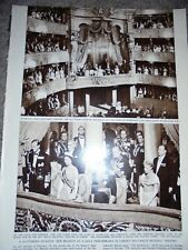 Artigo fotográfico Rainha Elizabeth II Portugal Lisboa Teatro São Carlos 1957 ref AJ comprar usado  Enviando para Brazil