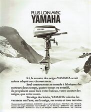 1973 yamaha snow d'occasion  Expédié en Belgium